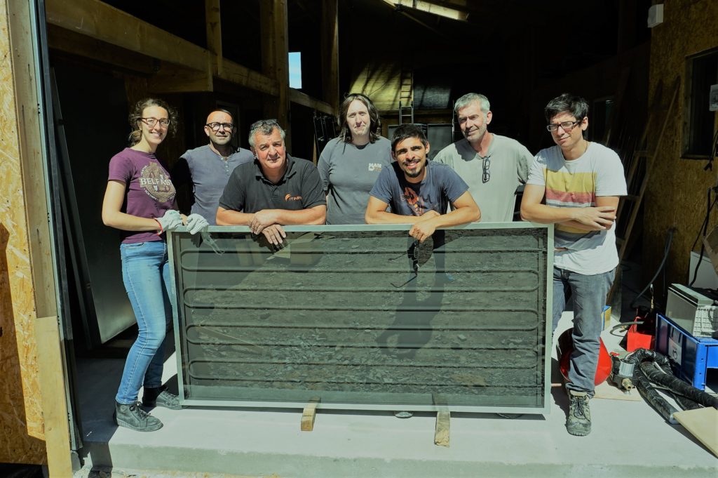 fin de formation avec l'équipe de formation de cette semaine