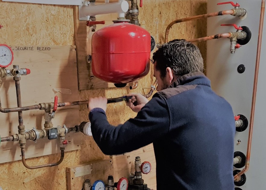 Installation de ballon